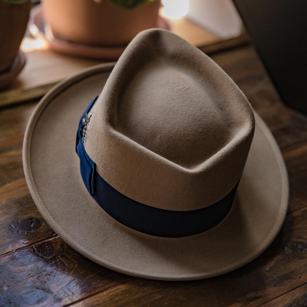 Bespoke Handmade Fedora - Classic Elegance Fedora