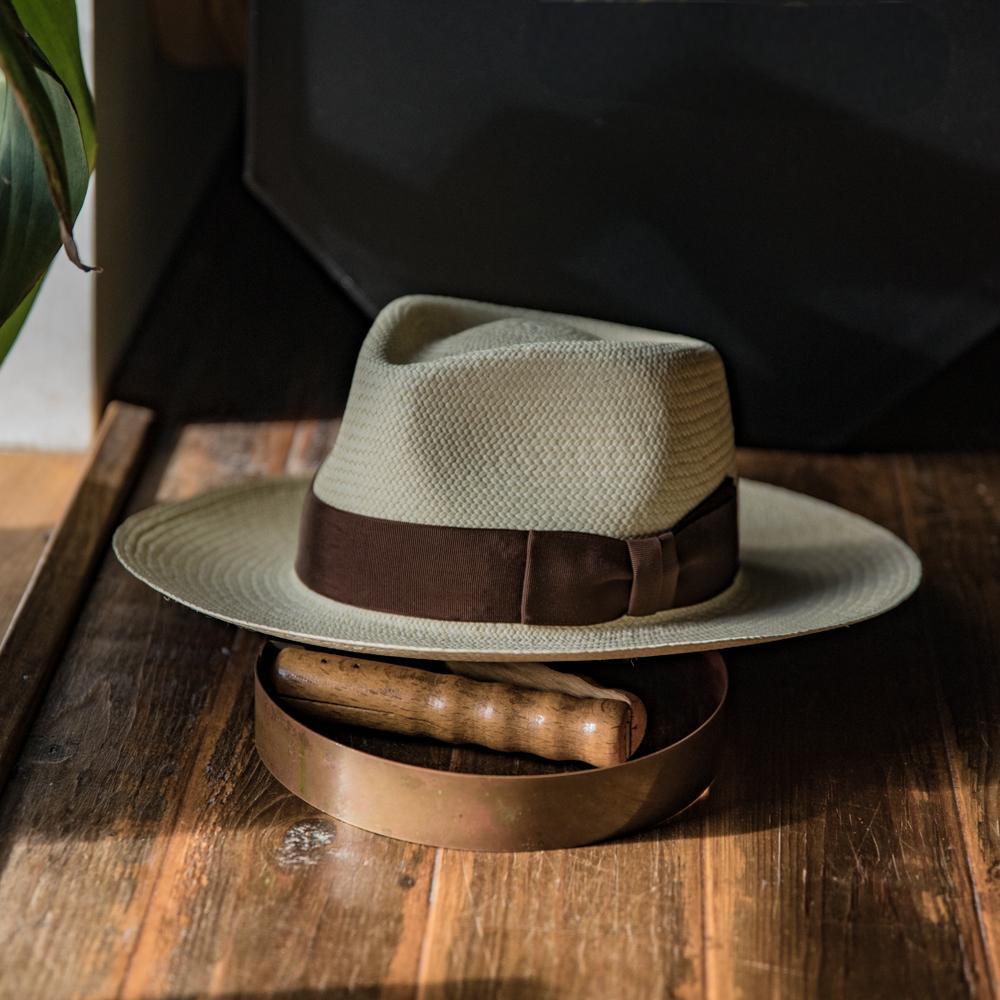 Bespoke Handmade Fedora - Stylish Heritage Straw Hat