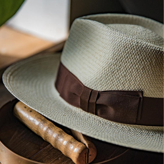 Bespoke Handmade Fedora - Stylish Heritage Straw Hat
