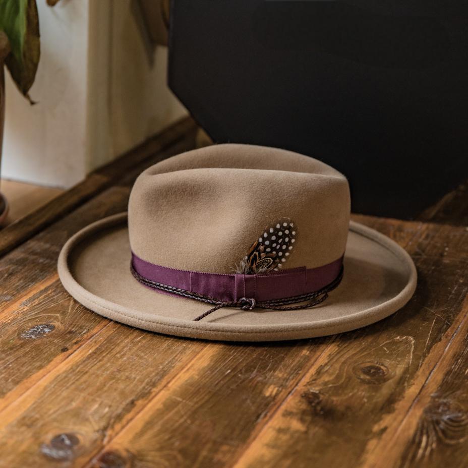 Bespoke Handmade Fedora - Chic Felt Fedora