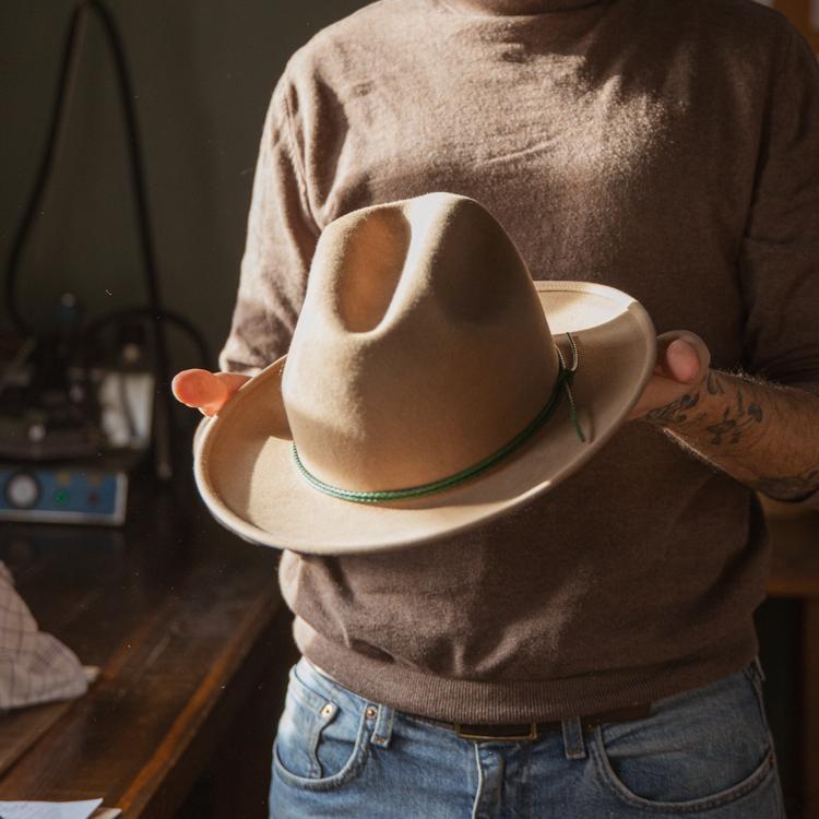 Bespoke Handmade Fedora - Casual Effortless Elegance Fedora