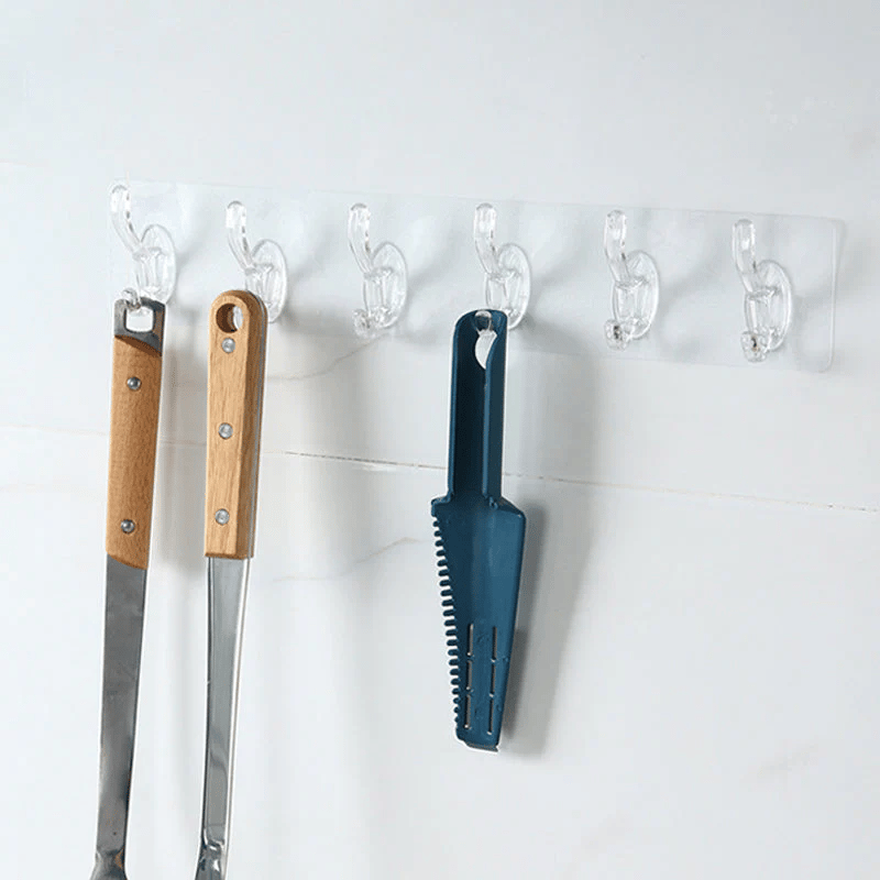 Multifunctional Transparent 6 Hooks ⚡BUY 2 GET EXTRA 49% OFF