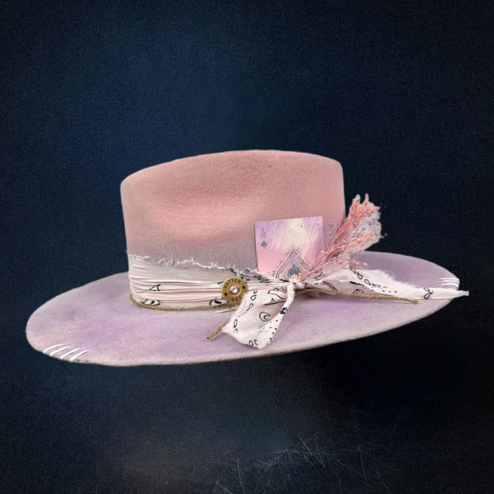 Road Brave XXV Fedora Hat - Pink