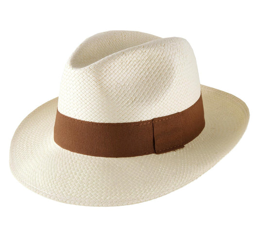 Classic | 5mm Wide Handmade Straw Hat - Natural