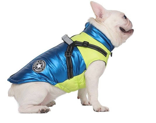 49% OFF🔥Upgraded Dog's Waterproof Winter Jacket with Integrated Harness