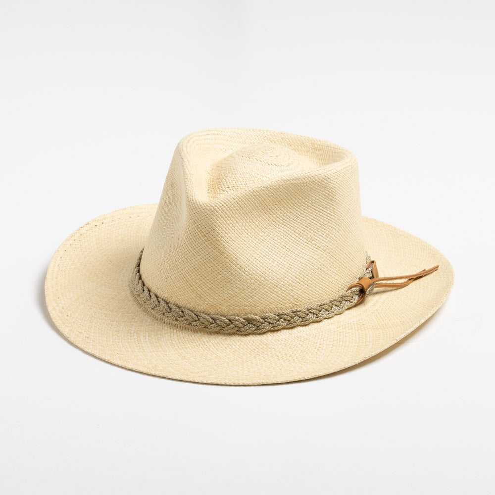 Taos | Handmade Panama Outback Hat - Nartural