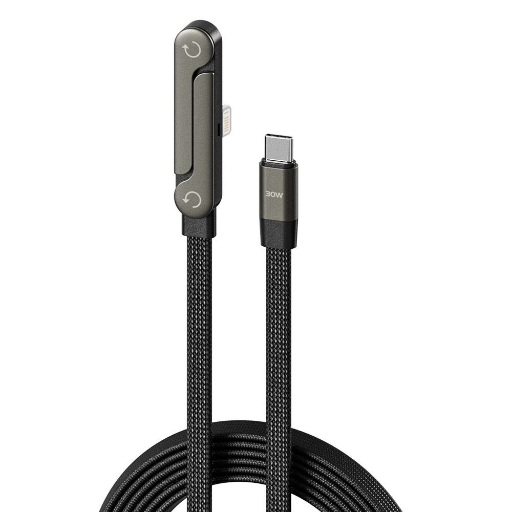 2-in-1 Stand Charging Cable 240W (1.5m/5ft)