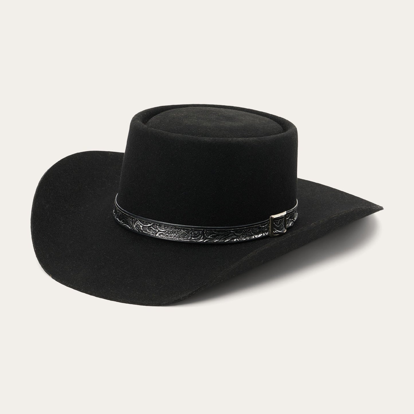 Lounge | 6X Gambler Cowboy Hat - Black