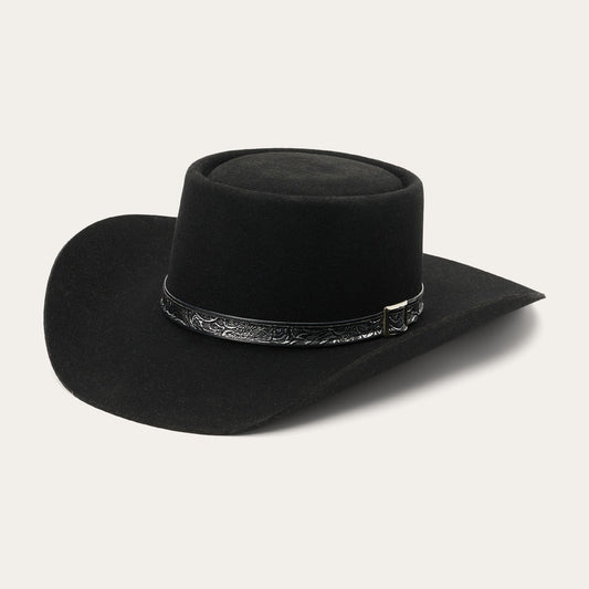 Lounge | 6X Gambler Cowboy Hat - Black