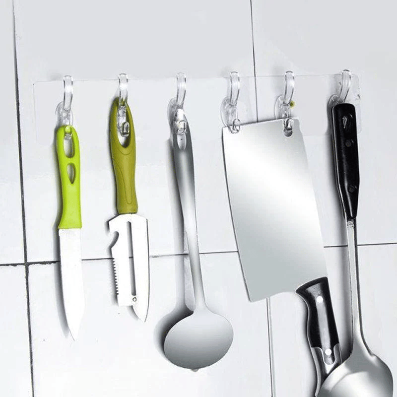 Multifunctional Transparent 6 Hooks ⚡BUY 2 GET EXTRA 49% OFF