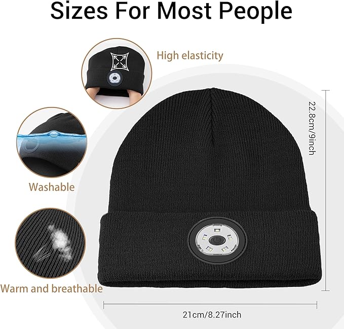 🎄Christmas promotion💥LED Bluetooth Beanie