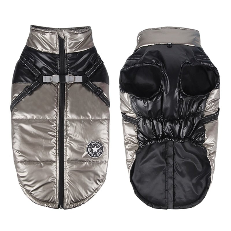 49% OFF🔥Upgraded Dog's Waterproof Winter Jacket with Integrated Harness