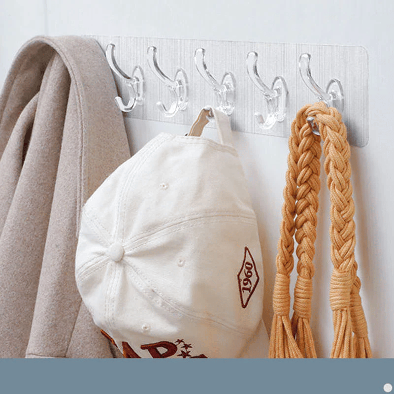Multifunctional Transparent 6 Hooks ⚡BUY 2 GET EXTRA 49% OFF