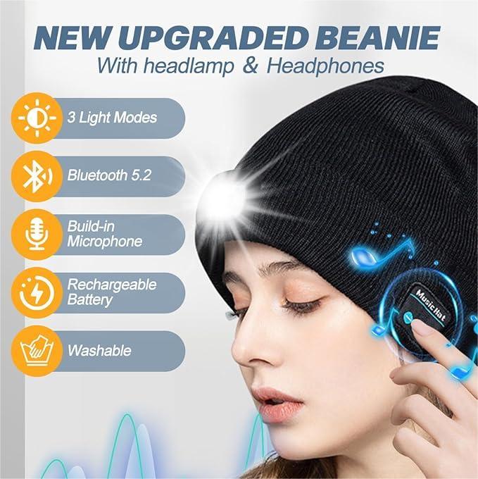 🎄Christmas promotion💥LED Bluetooth Beanie