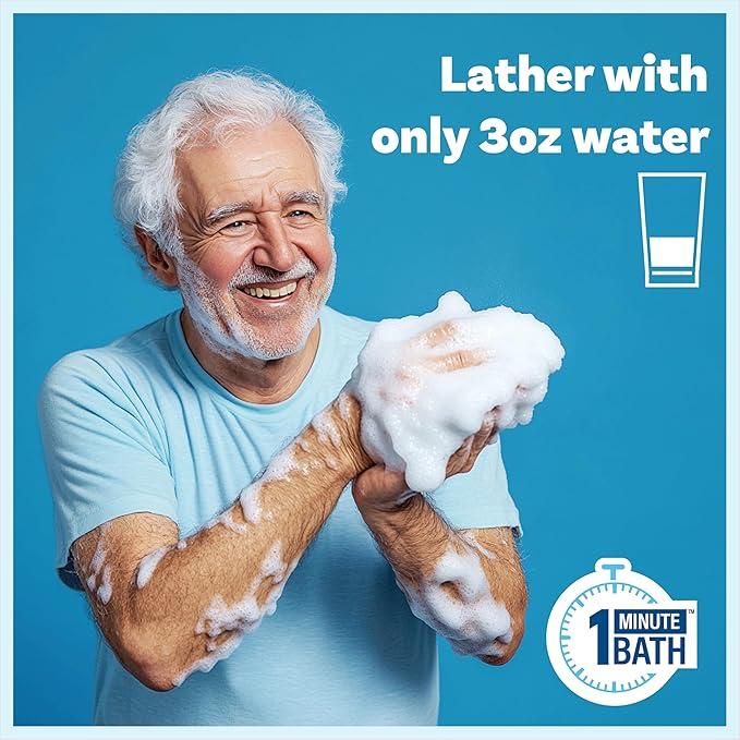 🏆Flash Sale⚡ 50K+  🌈Disposable Rinse-Free Bathing Wipes🧼