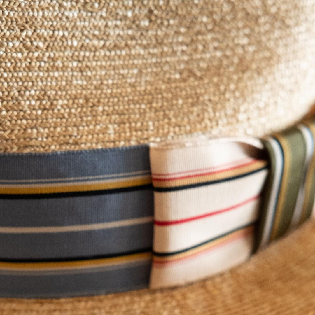 Ribbons Series | Natural Panama Hat - Natural